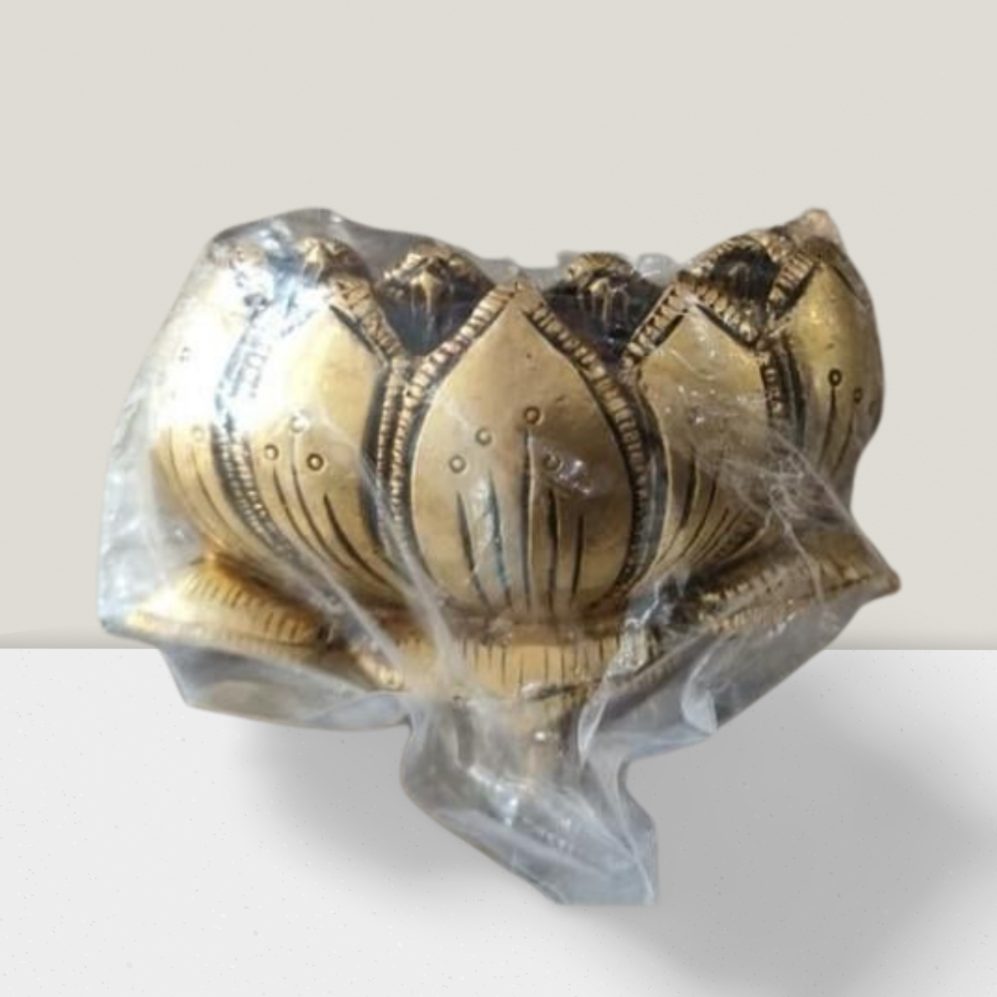 Traditional Brass Lotus Wall Decor for Auspicious Spaces - Image 2